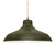 Justice Designs Radiance One Light Pendant in Matte Green - CER-6265-MGRN-NCKL-BEIG-TWST