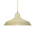 Justice Designs Radiance One Light Pendant in Vanilla (Gloss) - CER-6263-VAN-NCKL-BEIG-TWST