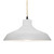 Justice Designs Radiance One Light Pendant in Bisque - CER-6265-BIS-MBLK-BEIG-TWST