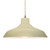 Justice Designs Radiance One Light Pendant in Vanilla (Gloss) - CER-6265-VAN-ABRS-BEIG-TWST
