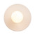 Justice Designs Radiance One Light Pendant in Bisque - CER-6320-BIS-DBRZ-WTCD