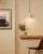 Justice Designs Radiance One Light Pendant in Bisque - CER-6500-BIS-MBLK-BKCD