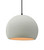 Justice Designs Radiance One Light Pendant in Matte White w/ Champagne Gold - CER-6535-MTGD-MBLK-BKCD