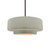 Justice Designs Radiance One Light Pendant in Celadon Green Crackle - CER-6543-CKC-NCKL-RIGID