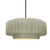 Justice Designs Radiance One Light Pendant in Celadon Green Crackle - CER-6553-CKC-NCKL-RIGID