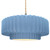 Justice Designs Radiance One Light Pendant in Sky Blue - CER-6555-SKBL-NCKL-BEIG-TWST
