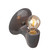 Justice Designs American Classics One Light Wall Sconce in Gloss Grey - CER-7021-GRY-NCKL