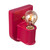 Justice Designs American Classics One Light Wall Sconce in Cerise - CER-7031-CRSE-BRSS