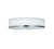 Justice Designs Textile LED Flush-Mount in Brushed Nickel - FAB-4460-WHTE-NCKL