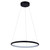 Justice Designs Circola LED Pendant in Matte Black - NSH-4481-MBLK