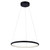 Justice Designs Circola LED Pendant in Matte Black - NSH-4481-MBLK