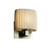 Justice Designs Limoges One Light Wall Sconce in Brushed Nickel - POR-8931-30-PLET-NCKL