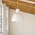 Kuzco Lighting Irving One Light Pendant in White - 493516-WH