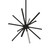 Kuzco Lighting Sirius Minor LED Chandelier in Black - CH14220-BK