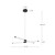 Kuzco Lighting Akari LED Chandelier in Black - CH18537-BK