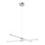 Kuzco Lighting Akari LED Chandelier in Brushed Nickel - CH18537-BN Kuzco Lighting Akari LED Chandelier in Brushed Nickel - CH18537-BN