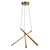 Kuzco Lighting Lex LED Chandelier in Vintage Brass - CH68127-VB-UNV