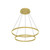 Kuzco Lighting Cerchio LED Chandelier in Brushed Gold - CH87832-BG Kuzco Lighting Cerchio LED Chandelier in Brushed Gold - CH87832-BG
