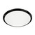 Kuzco Lighting Malta LED Flush Mount in Black - FM1515-BK-5CCT