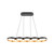 Kuzco Lighting Maestro LED Linear Pendant in Black/Gold - LP90838-BK/GD-UNV
