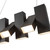 Kuzco Lighting Domino LED Linear Pendant in Black - LP17435-BK-UNV Kuzco Lighting Domino LED Linear Pendant in Black - LP17435-BK-UNV