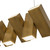 Kuzco Lighting Domino LED Linear Pendant in Vintage Brass - LP17435-VB-UNV