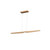 Kuzco Lighting Dakota LED Linear Pendant in Beech Wood - LP21647-BW-UNV Kuzco Lighting Dakota LED Linear Pendant in Beech Wood - LP21647-BW-UNV