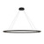 Kuzco Lighting Ovale LED Linear Pendant in Black - LP79153-BK