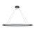 Kuzco Lighting Ovale LED Linear Pendant in Black - LP79153-BK