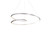 Kuzco Lighting Ampersand LED Pendant in Brushed Nickel - PD22332-BN-UNV