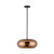 Kuzco Lighting Trinity LED Pendant in Black/Copper - PD62014-BK/CP