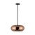 Kuzco Lighting Trinity LED Pendant in Black/Copper - PD62014-BK/CP