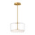 Kuzco Lighting Enkel LED Pendant in Clear/Brushed Gold - PD70615-CL/BG-UNV