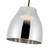 Kuzco Lighting Trinity LED Pendant in Black/Chrome - PD62012-BK/CH