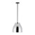 Kuzco Lighting Trinity LED Pendant in Black/Chrome - PD62012-BK/CH