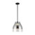 Kuzco Lighting Trinity LED Pendant in Black/Smoked - PD62012-BK/SM