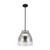 Kuzco Lighting Trinity LED Pendant in Black/Smoked - PD62012-BK/SM