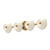 Kuzco Lighting Holt LED Vanity in Brushed Gold/Glossy Opal Glass - VL45730-BG/GO
