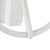Kuzco Lighting Roda LED Wall Sconce in White - WS27713-WH-3WCCT-UNV