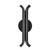 Kuzco Lighting Husk LED Wall Sconce in Glossy Black - WS89714-GBK