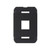 Legrand Adorne 1-Port Frame in Graphite - AC1PFG1