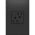Legrand Adorne Energy-Saving On/Off Outlet in Graphite - ARPS152G4
