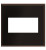 Legrand Adorne Wall Plate in Bronze - AWC2GOB4