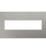 Legrand Adorne Wall Plate in Stainless Steel - AWC4GBS4