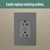 Legrand Adorne Plus-Sized 20A Outlet in Magnesium - WNAR203M1 Legrand Adorne Plus-Sized 20A Outlet in Magnesium - WNAR203M1