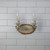 Lucas + McKearn Trellis Two Light Vanity in Hand-Painted W/Putty Patina/Silver Leaf Orb - BB1238-2