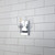 Lucas + McKearn Rampart One Light Wall Sconce in Polished Chrome - BB80122PC-1