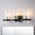 Lucas + McKearn Mazant Three Light Vanity in Matte Black/Polished Chrome - BB91598-3