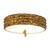 Lucas + McKearn Trellis Three Light Flush Mount in Gold Leaf - FM1238G-16