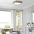 Lucas + McKearn Mosaic Three Light Flush Mount in Silver - FM1158S-SQ-16